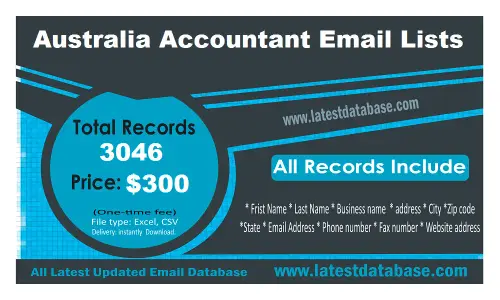 Australia Accountant Email Lists.webp