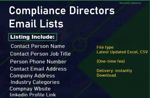 Compliance Directors Email Lists.webp