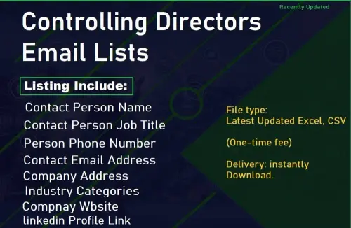 Controlling Directors Email Lists.webp
