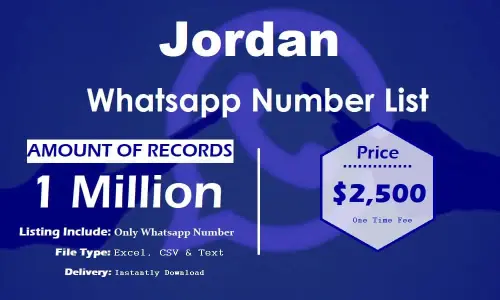 Список номеров WhatsApp в Иордании.webp
