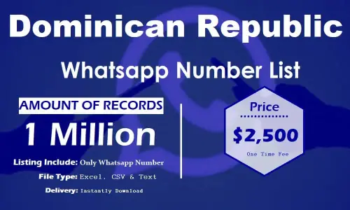 Список номеров WhatsApp в Доминиканской Республике.webp