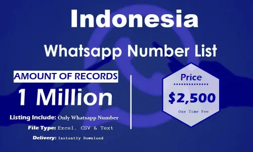 Список номеров WhatsApp в Индонезии.webp