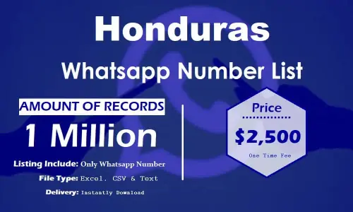 Список номеров WhatsApp в Гондурасе.webp