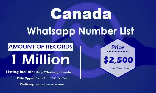 Список номеров WhatsApp в Канаде.webp