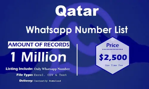 Список номеров WhatsApp в Катаре.webp