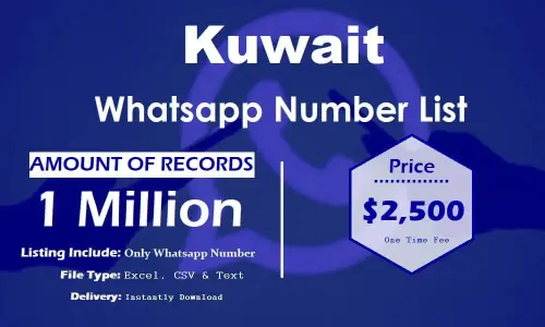 Список номеров WhatsApp в Кувейте.webp