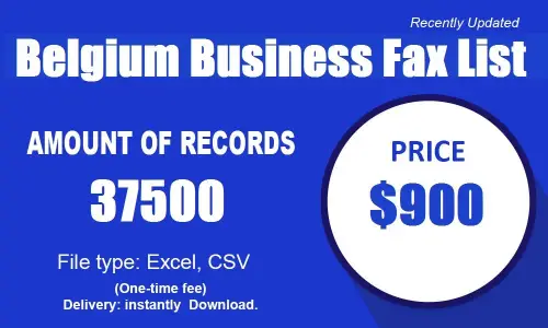 Belgium Business Fax List.webp