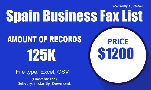 Spain Business Fax List.webp