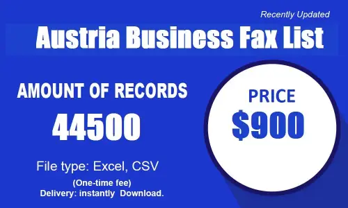 Austria Business Fax List.webp