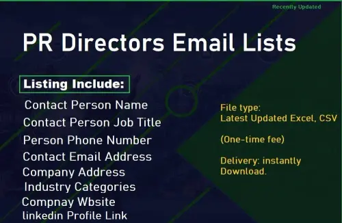 PR Directors Email Lists.webp