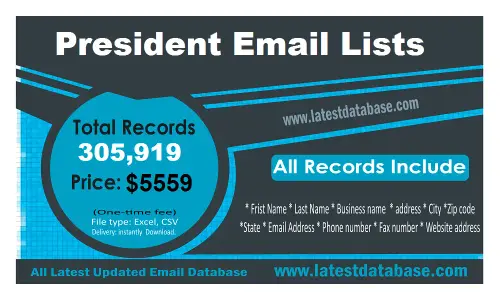 President Email Lists.webp
