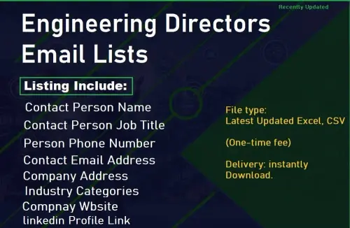 Engineering Directors Email Lists.webp