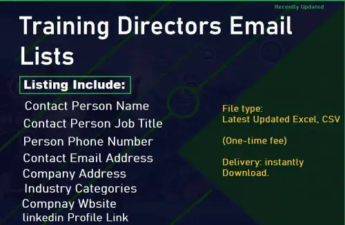 Training Directors Email Lists.webp