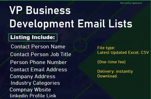 VP Business Development Email Lists.webp