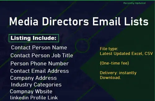 Media Directors Email Lists.webp