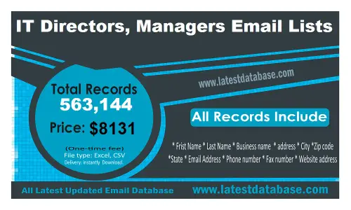 IT Directors Managers Email Lists.webp