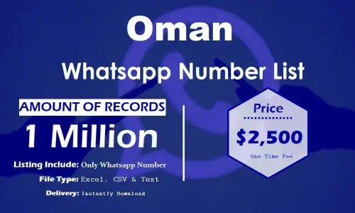 Список номеров WhatsApp в Омане.webp