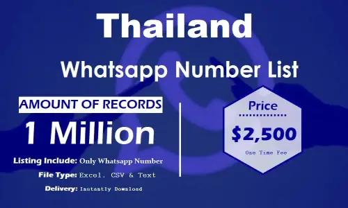 Список номеров WhatsApp в Таиланде.webp