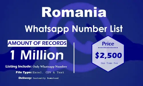 Список номеров WhatsApp в Румынии.webp