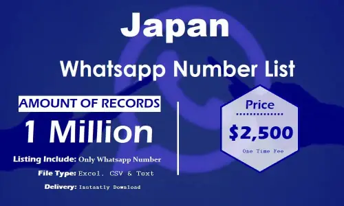 Список номеров WhatsApp в Японии.webp