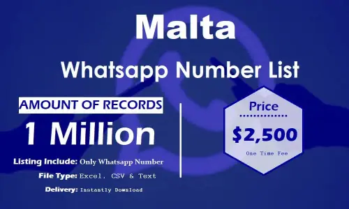 Список номеров WhatsApp на Мальте.webp