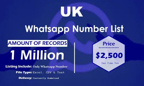 Список номеров WhatsApp в Великобритании.webp