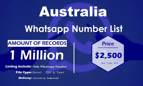 Список номеров WhatsApp в Австралии.webp
