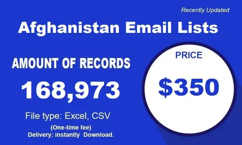 Список адресов электронной почты Афганистана.webp