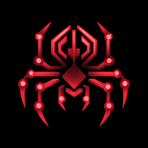 ismakwa Prompt A flat vector logo mark of a cybernetic spider 48c076d4 6e45 4f43 be20 241d6300c7ee 1.png