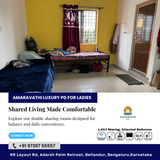 Our double rooms offer space comfort and a friendly environment for women.