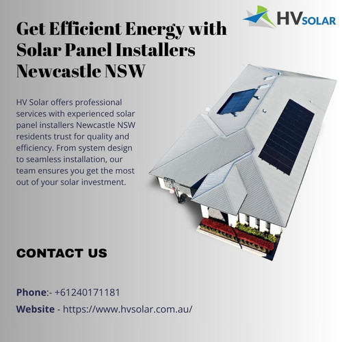 Get Efficient Energy with Solar Panel Installers Newcastle NSW.jpg