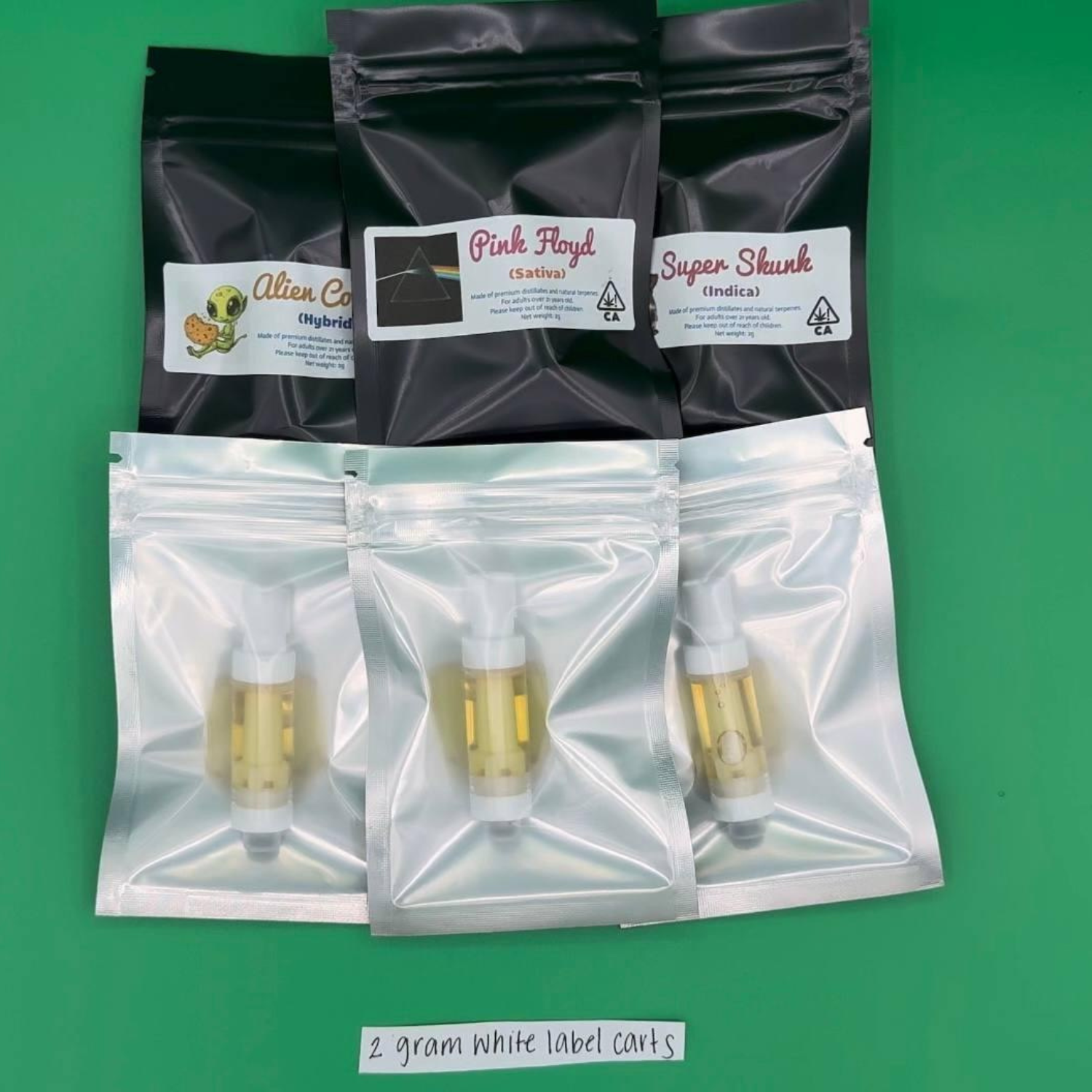 2 GRAM CARTRIDGES - PP BRAND
