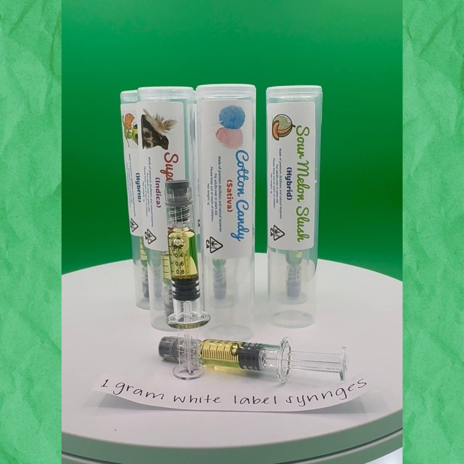 1 GRAM SYRINGES - PP BRAND