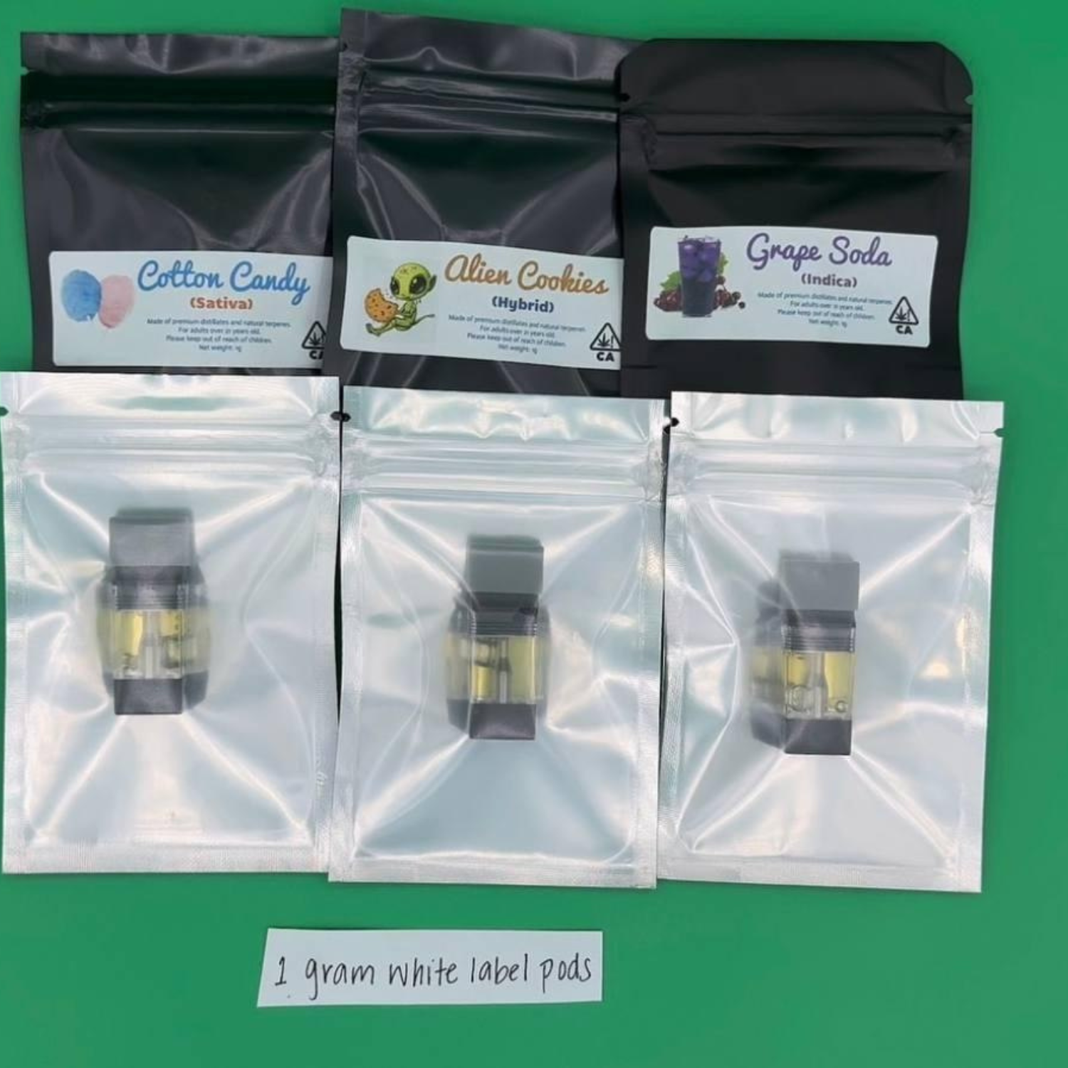 1 GRAM PODS - PP BRAND