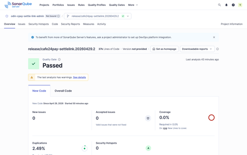 sonarqube release settle link admin.png