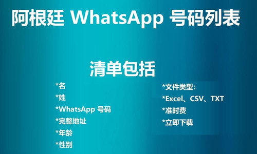Argentina WhatsApp Number List.jpg