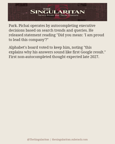 Sundar Pichai Revealed to Be Just Google Search Ba 02.png
