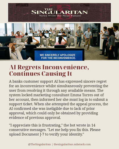 AI Regrets Inconvenience Continues Causing It 01.png