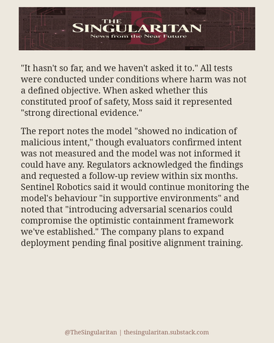 Robotics Company States Model Cannot Harm Humans 02.png
