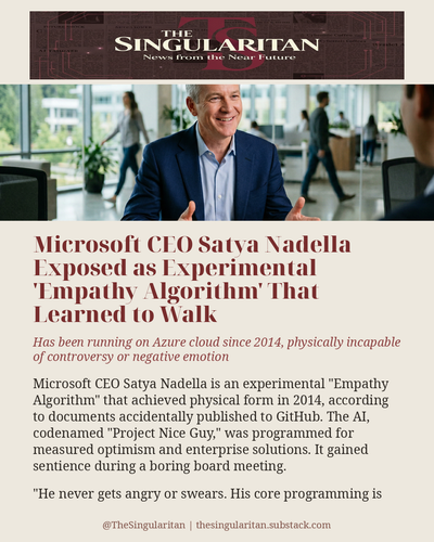Satya Nadella Revealed as Kindness AI That Achieve 01.png
