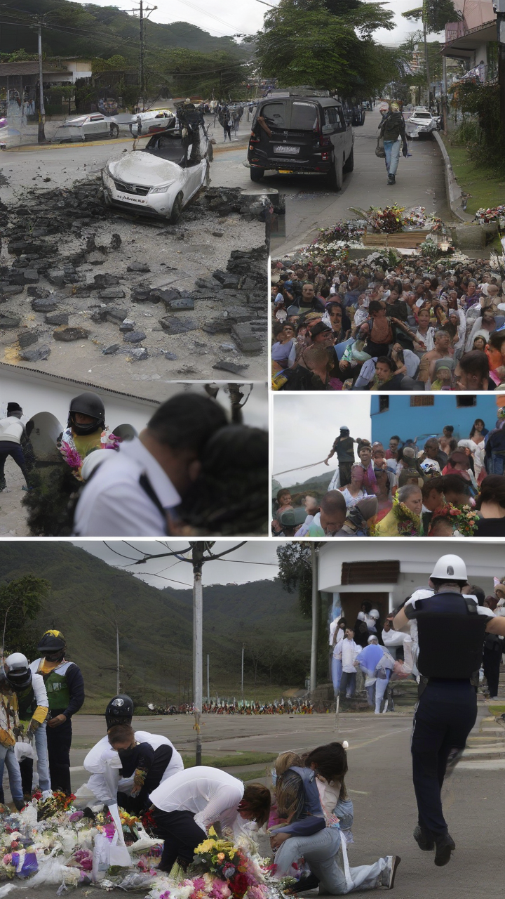Colombia in mourning after deadliest attack in decades
