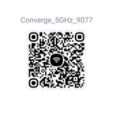 Wi Fi QR code Converge 5GHz 9077