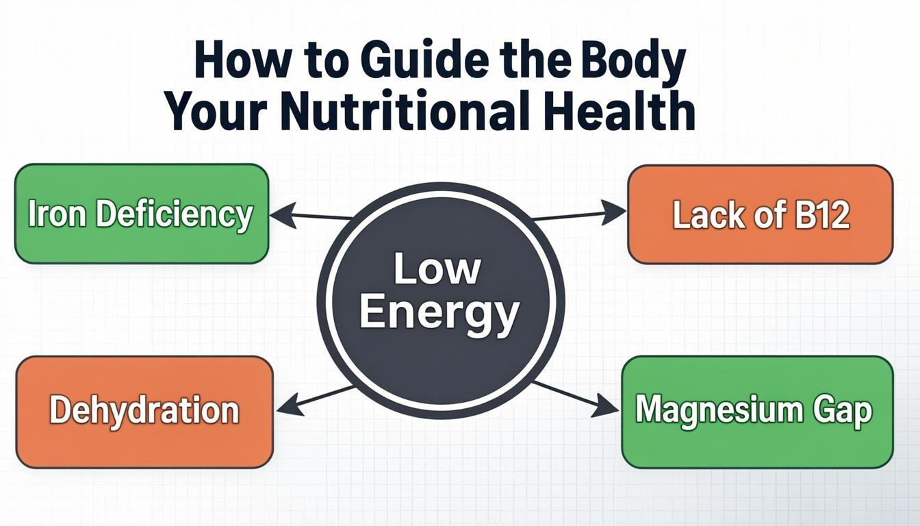 concept visual: Why Nutritional Deficiencies Could Be Why You’re Always Tired