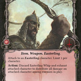 Easterling Whip Front Face