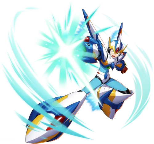 Mega Man X DiVE Hunter Program Falcon Armor X.webp