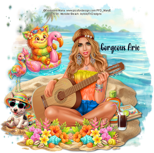 Fiodorova Maria Monster Beach Music Gorgeous Arie MP26.png