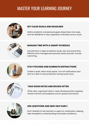 Successful Student Infographic Template edit online.png