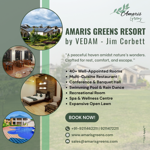 Experience Blissful Green Living at Amaris Greens Resort | VEDAM.png