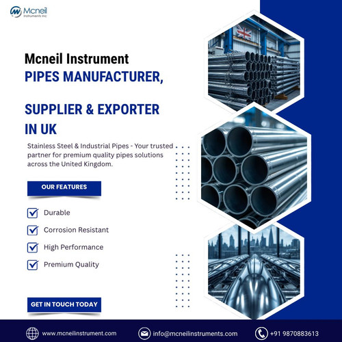 Pipes Manufacturer, Supplier & Exporter in UK | Stainless Steel & Industrial Pipes – Mcneil Instrume.jpg