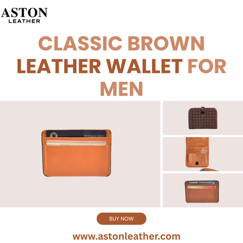 Classic Brown Leather Wallet for Men.png